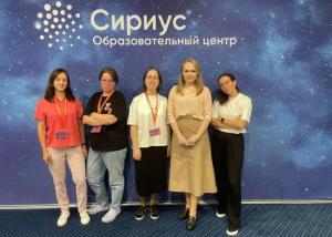 St Petersburg University holds a journalism programme at the Sirius Educational Centre